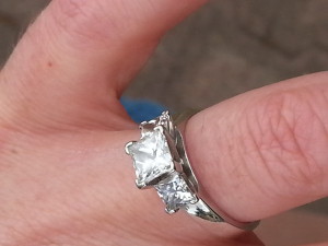 Adelaide Lost Ring Search recovered diamond engagement ring